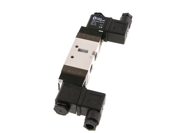 5/2 G1/4'' (G1/8'') Bistabiles Magnetventil 24V DC 1,5-10bar/21,0-140psi YPC