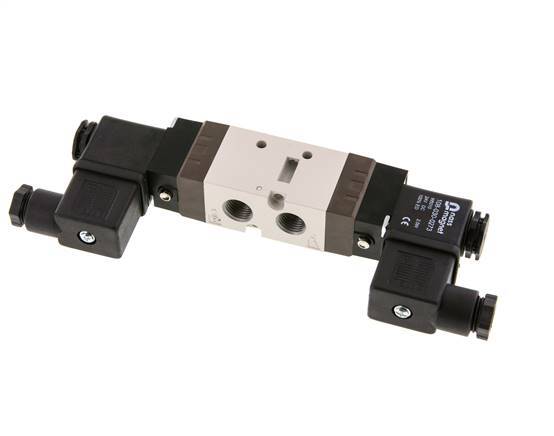 5/2 G1/4'' (G1/8'') Bistabiles Magnetventil 24V DC 1,5-10bar/21,0-140psi YPC