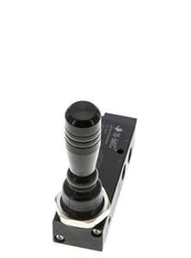 5/3 G1/8'' Mitte geschlossen Handhebelventil Raste 0-8bar/0-112psi E.MC