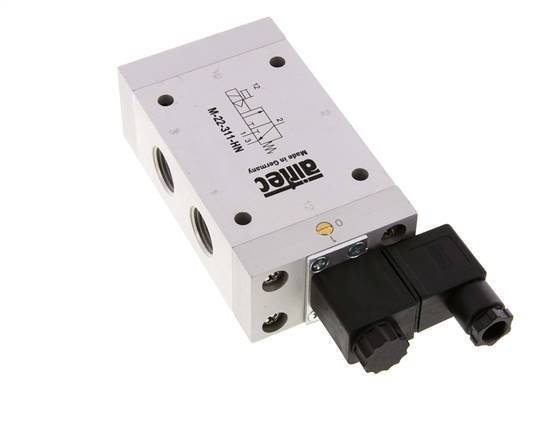 3/2 G1/2'' NC-Magnetventil 115V AC 2-10bar/28-140psi Airtec