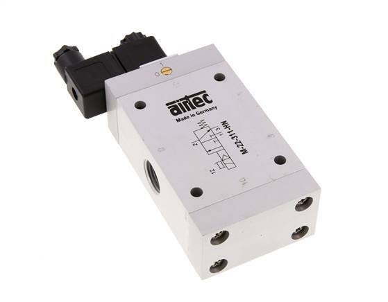 3/2 G1/2'' NC-Magnetventil 115V AC 2-10bar/28-140psi Airtec