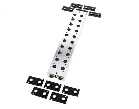 Verteiler 10-Stationen E.MC 3/2-fach