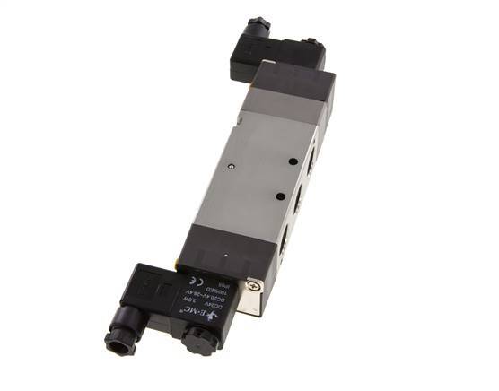 5/3 G1/2'' Druck-Center-Magnetventil 24V AC 1,5-8bar/21,0-112psi E.MC