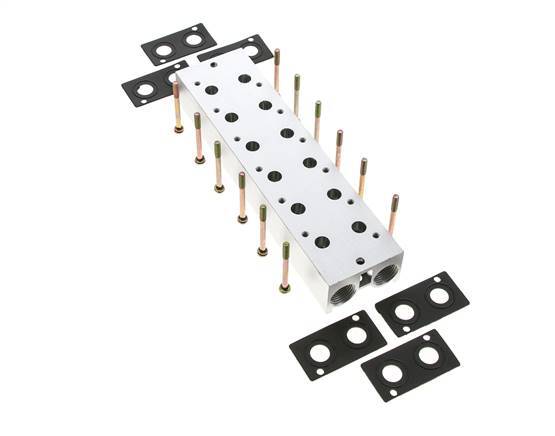 Verteiler 6-Stationen E.MC 3/2-fach