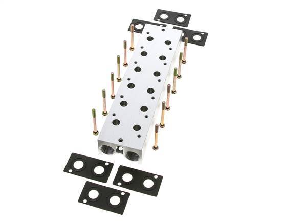 Verteiler 6-Stationen E.MC 3/2-fach