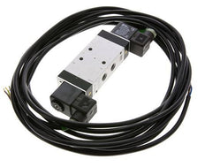 5/3 G1/4'' Center Closed Magnetventil 230V AC ATEX 3-10bar/42-140psi Airtec