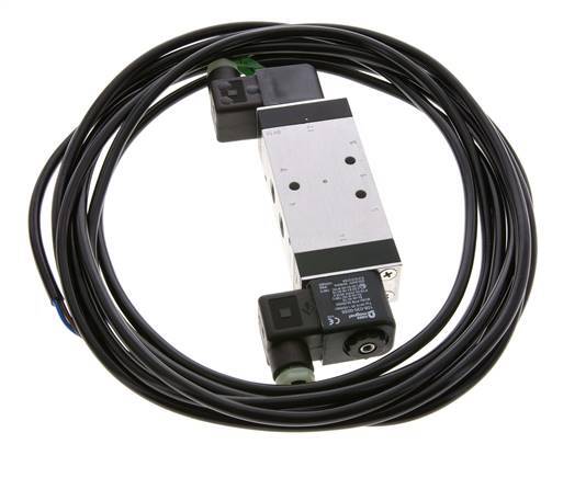 5/3 G1/4'' Center Closed Magnetventil 230V AC ATEX 3-10bar/42-140psi Airtec