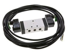 5/3 G1/4'' Center Closed Magnetventil 230V AC ATEX 3-10bar/42-140psi Airtec