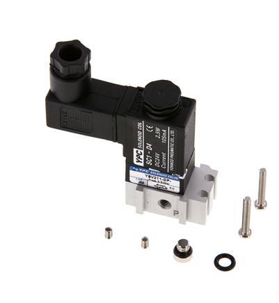 3/2 M5 NC-Magnetventil 230V AC 0-8bar/0-112psi YPC