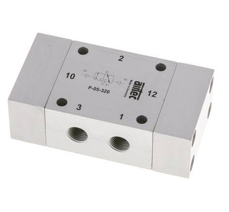 3/2 G1/8'' Bistabiles Luftsteuerventil ATEX 0-10bar/0-140psi Airtec