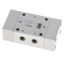 3/2 G1/8'' Bistabiles Luftsteuerventil ATEX 0-10bar/0-140psi Airtec