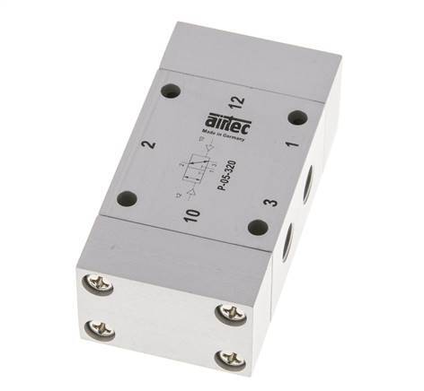 3/2 G1/8'' Bistabiles Luftsteuerventil ATEX 0-10bar/0-140psi Airtec