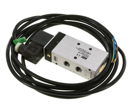 5/2 G1/4'' Magnetventil 24V DC ATEX 2.5-10bar/35.0-140psi Airtec