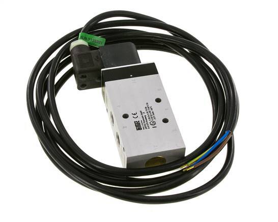 5/2 G1/4'' Magnetventil 24V DC ATEX 2.5-10bar/35.0-140psi Airtec