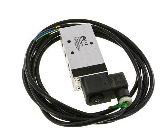 5/2 G1/4'' Magnetventil 24V DC ATEX 2.5-10bar/35.0-140psi Airtec