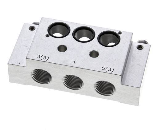 Endplatte mit einem Ventilsitz für Airtec KM09