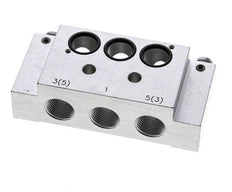 Endplatte mit einem Ventilsitz für Airtec KM09