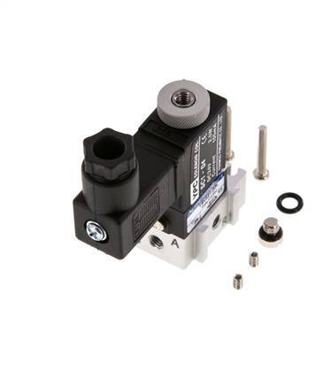 3/2 M5 NO Magnetventil 24V AC 0-8bar/0-112psi YPC