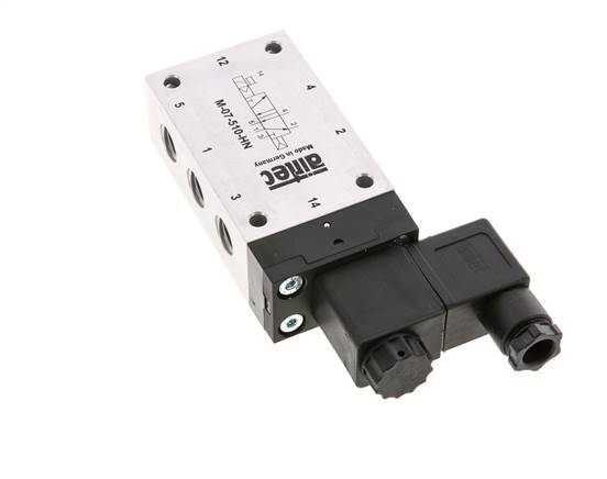 5/2 G1/4'' Magnetventil 230V AC 1,5-10bar/21,0-140psi Airtec