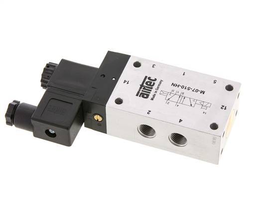 5/2 G1/4'' Magnetventil 230V AC 1,5-10bar/21,0-140psi Airtec
