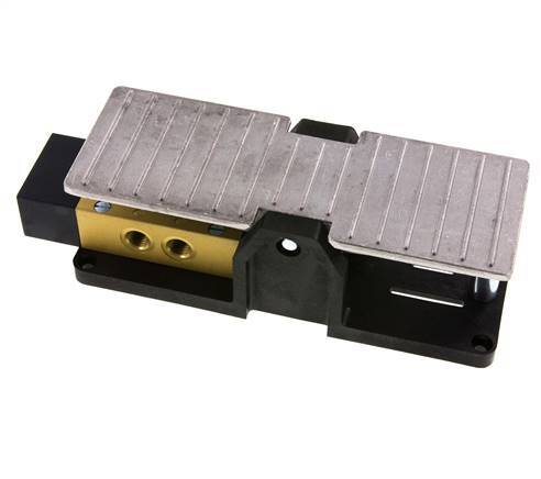 5/3 G1/4'' Center Closed Fußpedalventil 2.5-10bar/35.0-140psi