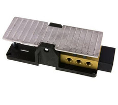 5/3 G1/4'' Center Closed Fußpedalventil 2.5-10bar/35.0-140psi