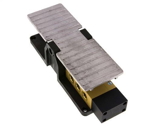 5/3 G1/4'' Center Closed Fußpedalventil 2.5-10bar/35.0-140psi