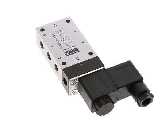 5/2 G1/8'' Magnetventil Externe Vorsteuerung 230V AC -0,95-10bar/-13,2-140psi Airtec