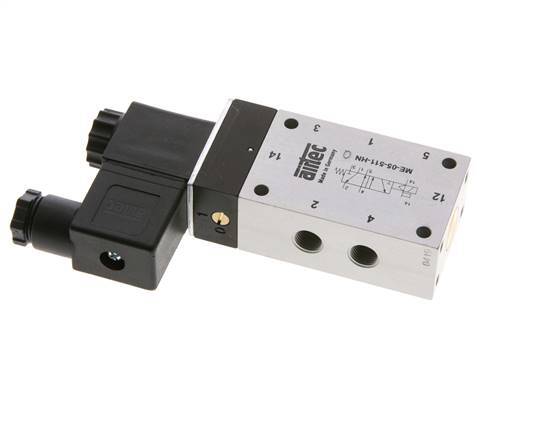 5/2 G1/8'' Magnetventil Externe Vorsteuerung 230V AC -0,95-10bar/-13,2-140psi Airtec