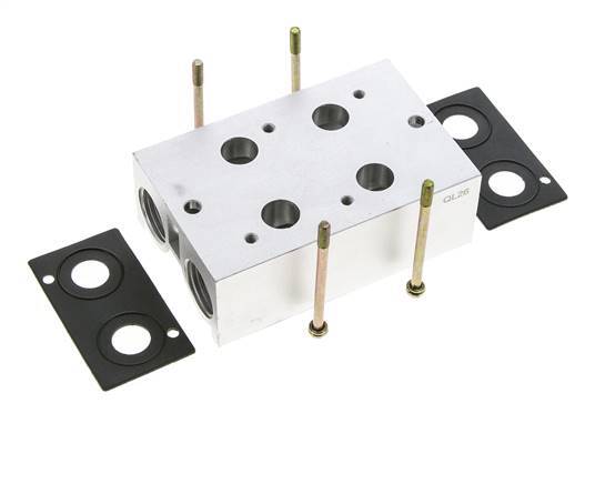 Verteiler 2-Stationen E.MC 3/2-fach