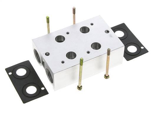 Verteiler 2-Stationen E.MC 3/2-fach