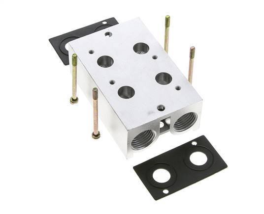 Verteiler 2-Stationen E.MC 3/2-fach