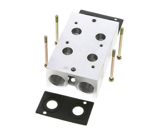 Verteiler 2-Stationen E.MC 3/2-fach