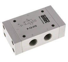 3/2 G1/2'' (G1/8'') Luftsteuerventil 1-10bar/14-140psi Airtec