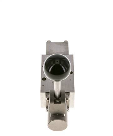 5/2 G1/4'' Handhebelventil Edelstahl Raste -0,95-12bar/-13,2-168psi