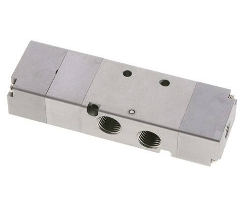 5/3 G1/4'' (G1/8'') Zentral geschlossenes Luftsteuerventil 1,5-8bar/21,0-112psi E.MC
