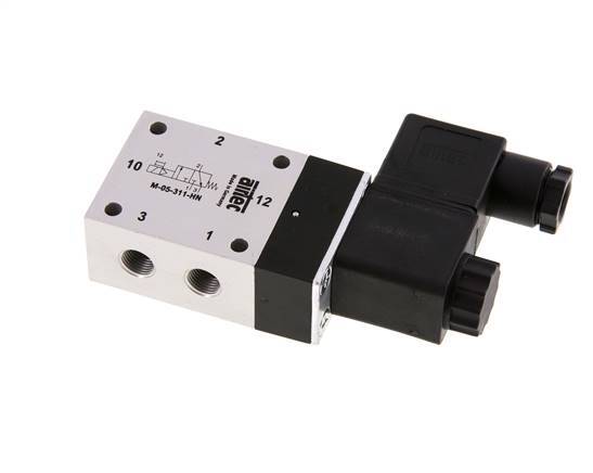3/2 G1/8'' NC-Magnetventil 12V DC 3-10bar/42-140psi Airtec