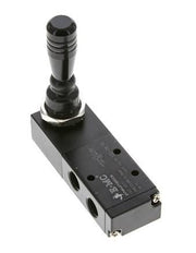 5/3 G1/4'' (G1/8'') Druckzentrum Handhebelventil 0-8bar/0-112psi E.MC