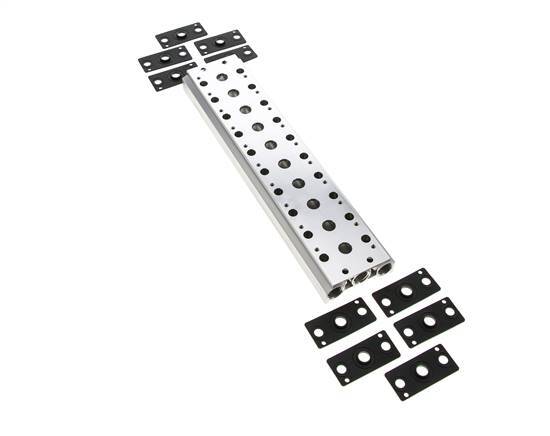 Verteiler 10-Stationen E.MC 5/2 5/3-fach