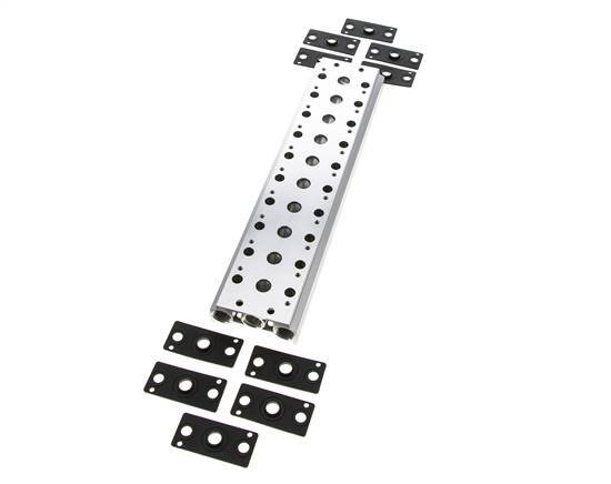 Verteiler 10-Stationen E.MC 5/2 5/3-fach