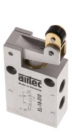 3/2 G1/8'' Universal-Rollen-Leerlaufventil 0-12bar/0-168psi Airtec