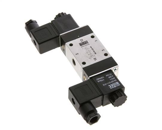 3/2 G1/8'' Bistabiles Magnetventil Externe Steuerung 24V DC 0-10bar/0-140psi Airtec