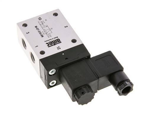 3/2 G1/4'' NC-Magnetventil 115V AC 1,5-10bar/21,0-140psi Airtec