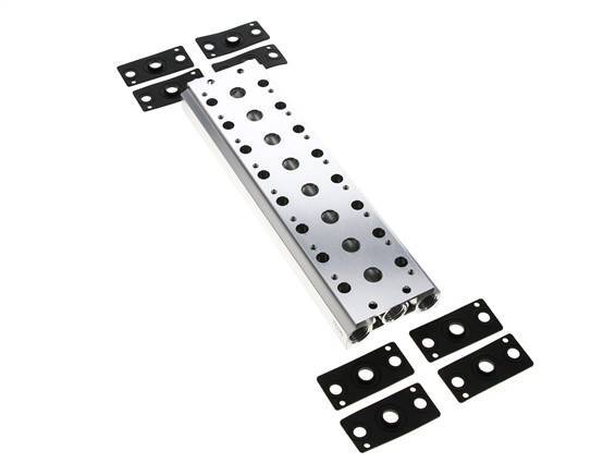 Verteiler 8-Stationen E.MC 5/2 5/3-fach