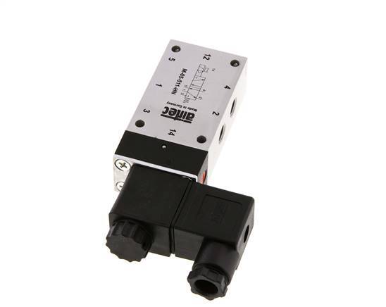 5/2 G1/8''-Magnetventil 24V AC 3-10bar/42-140psi Airtec