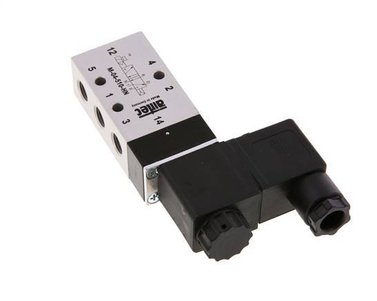 5/2 G1/8'' Magnetventil 24V DC 2,5-10bar/35,0-140psi Airtec