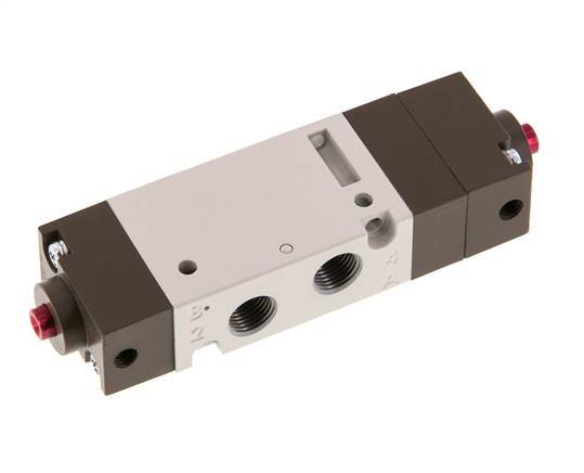 5/3 G1/8'' (M5) Zentrum geschlossenes Luftsteuerventil 2-10bar/28-140psi YPC