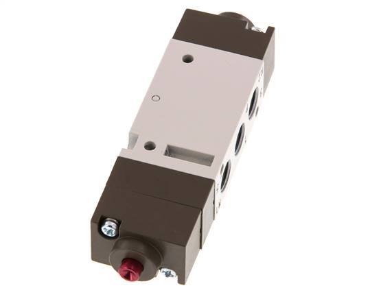 5/3 G1/8'' (M5) Zentrum geschlossenes Luftsteuerventil 2-10bar/28-140psi YPC