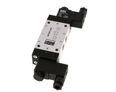 5/3 G1/4'' Center Closed Magnetventil 24V AC 3-8bar/42-112psi Airtec