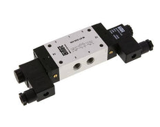 5/3 G1/4'' Center Closed Magnetventil 24V AC 3-8bar/42-112psi Airtec